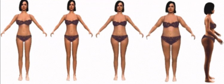 Training ai undressing technology over different body type